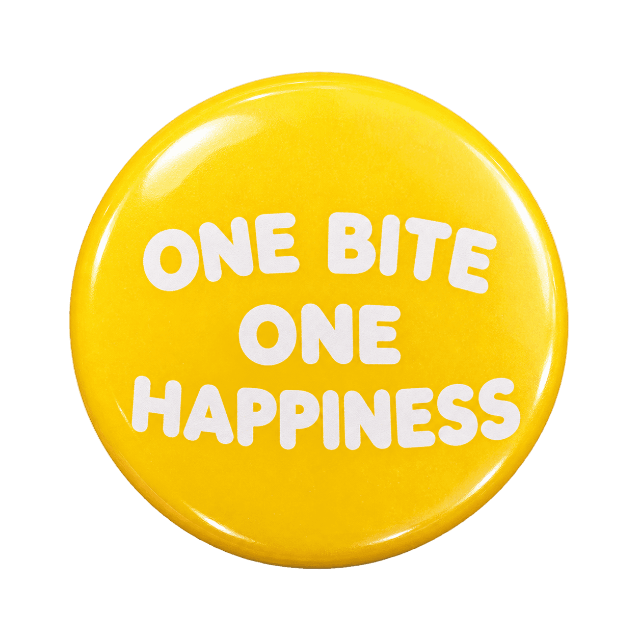 Yellow Lucky Badge